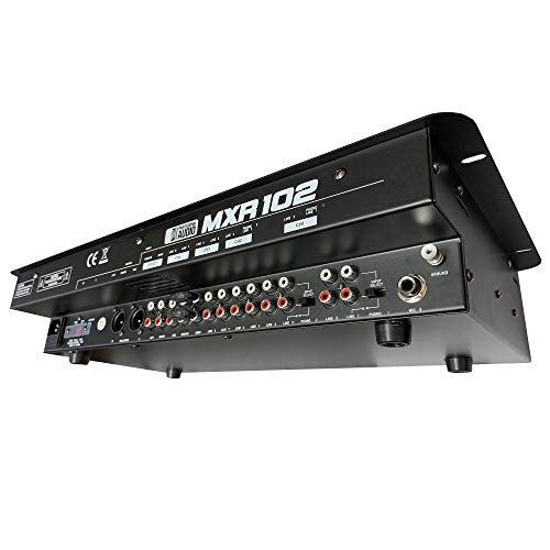 DJ System - 2400 Watts - Powered Speakers - 8 Channel DJ Mixer – Bluetooth – USB/SD Slot – Sound Effects - Echo - Adkins Professional Audio - Thumbnail 3