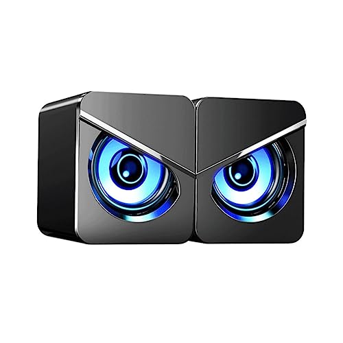 POPETPOP Desktop Computer Speakers Usb Laptop Speaker Loudspeaker Box for Home Office Gaming