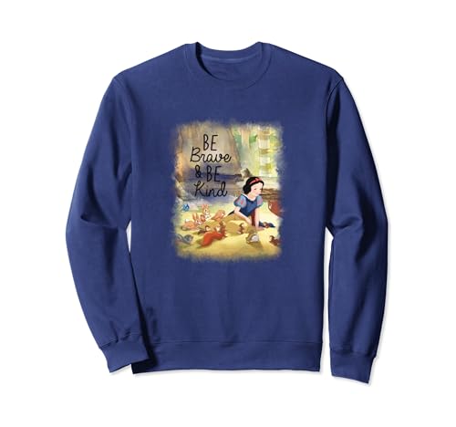 Sweat Blanc-Neige Disney Be Brave Be Kind pour cultiver la bienveillance