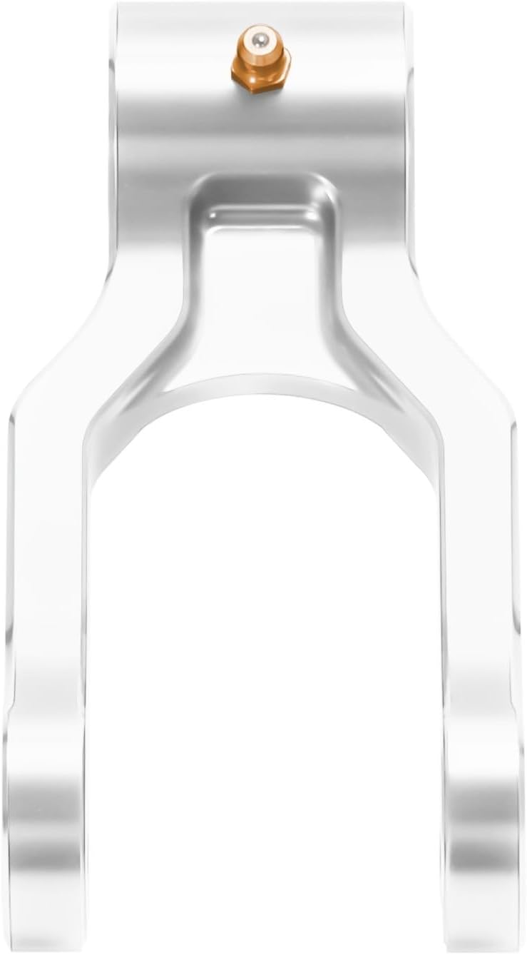 TTR230 Lowering Link Adjustable -0.2-1.2inch Suspension Compatible With TTR 230 2005-2025 CNC Motorcycle Rear Drop Link Lowering Linkage Arm (Silver)