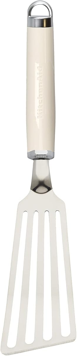 KitchenAid Flex Turner, espátula grande, Turner duradero y lavable, crema de almendras