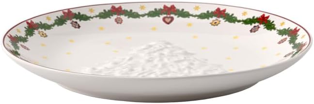 Villeroy & Boch 14-8332-2241 Fantasy Pastry Plate, Porcelain, White