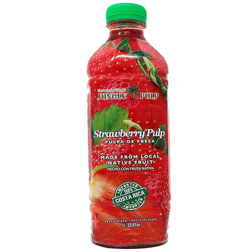 Jungle Pulp Strawberry Puree Costa Rica 33.8oz