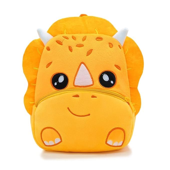 blue tree Cute Kids Backpack Toddler Bag Plush Animal Cartoon Mini Travel Bag for Baby Girl Boy 1-6 Years, Ideal for Gifting for Kids (Dinosaur Yellow) (B0DH8PL2MM) Amazon Price History, Amazon Price Tracker