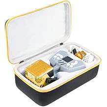 khanka Hard Carrying Case Replacement for Really Rad Robots - Mibro Gold - Plays, Talks, and Pranks Gold Zipper