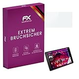 atFoliX Glasfolie kompatibel mit Vodafone Tab Prime 7 Bildschirmfolie, 9H Hybrid-Glass FX Schutzpanzer Folie