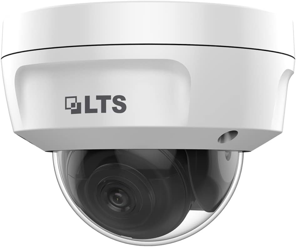 CMIP7382NW-28M 8MP/4K H.265+ 2.8mm Lens 100ft WDR MicroSD Vandal IP Dome Camera