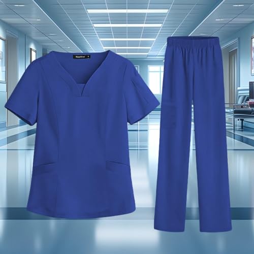 Ensemble blouse et pantalon médical doux de qualité supérieure en XXL
