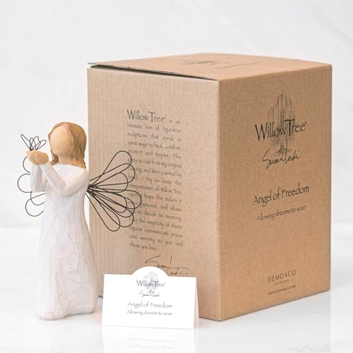 Willow Tree Figura de ángel con Mariposa, Home Deco, Enesco