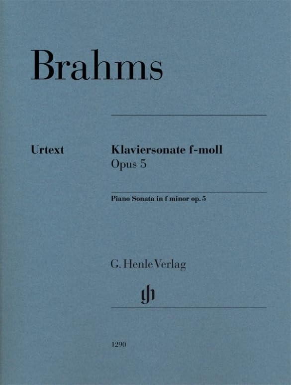 Brahms: Piano Sonata No. 3 in F Minor, Op. 5      Paperback – December 5, 2017