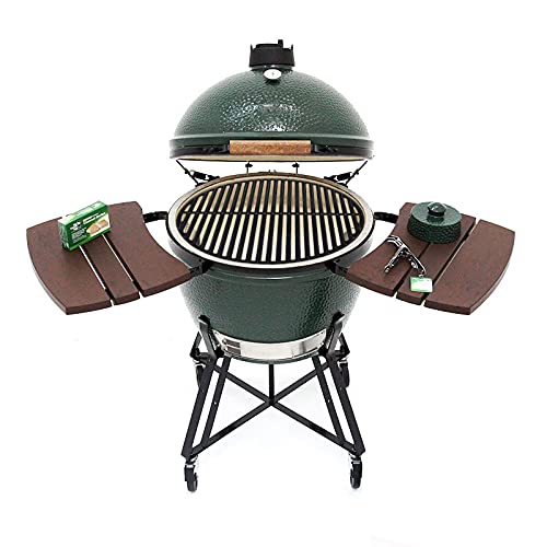 Gassaf 18 3/16" Cast Iron Cooking Grate Replacement For Large Big Green Egg, Kamado Joe Classic, Vision Grill Vgkss-Cc2, B-11N1A1-Y2A #TOP5