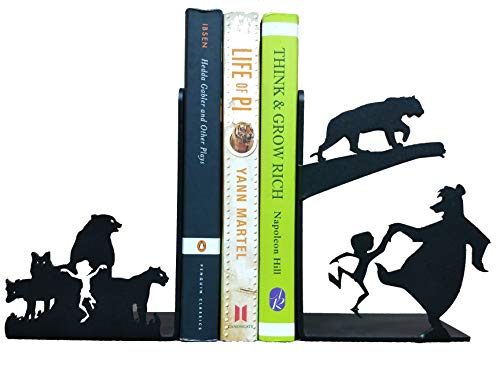 - Decorative Metal Bookend Childrens Room Decor Non Skid Book End Book Stopper for Home/Office Decor/Shelves 7 X 5.51 X 4 Inch Per Piece