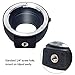 Mcoplus MK-C-AF4 Electronic Auto-Focus EOS M Mount Adapter for Canon EF/EF-S D/SLR Lens to Canon EOS M Cameras,Included EOS M100 M50 M6 M5 M3 M2 M1