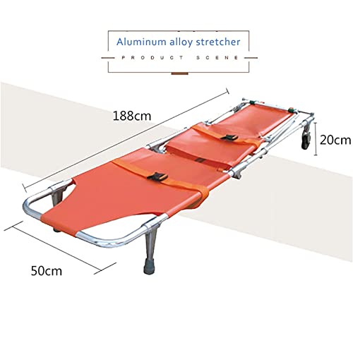 Chaise pliante en aluminium pour le transfert de sol et évacuation - 2