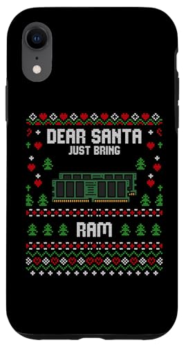 Dear Santa DDR5 RAM �R���s���[�^�[������ �N���X�}�X �A�O���[�Z�[�^�[ �X�}�z�P�[�X iPhone XR �p