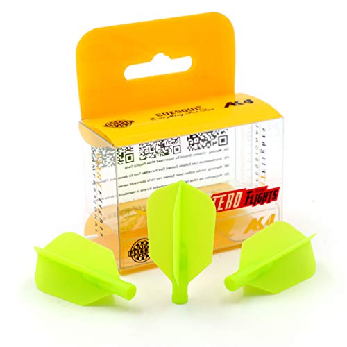 Black Scorpion Cuesoul Tero Ak4 Dart Flights Slim With 7 Colors,Set Of 3 Pcs (Green) #TOP6