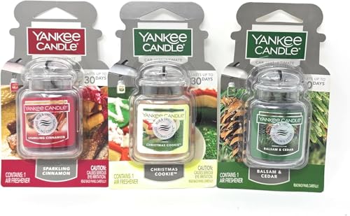 Yankee Candle Ultimate Car Jar (Cinnamon, Cedar)
