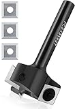 messerkopfaufnahme schüssler 【Industrielle Qualitätssicherung】: 8mm Planfräser ist besteht aus Hartmetall und der Körper aus Wolframstahl, wodurch die Vibration effektiv unterdrückt und die Antivibrationsfestigkeit verbessert werden kann absolut strukturstabil. Der Körper des Messers ist mit einer Kunststoffbehandlung besprüht, die rostfrei und verschleißfest ist.