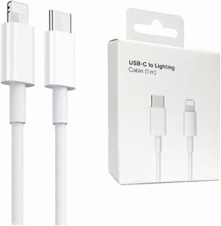 USB Type-C to L Charging Cable, White