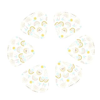 Lot de 12 médiators blancs pour guitare électrique, basse acoustique, motif arc-en-ciel, lune, soleil - Les Beatles, Paul McCartney, John Lennon, RIngo Starr, George Harrison Lot de 12 médiators blancs pour guitare électrique, basse acoustique, motif arc-en-ciel, lune, soleil – Image 2