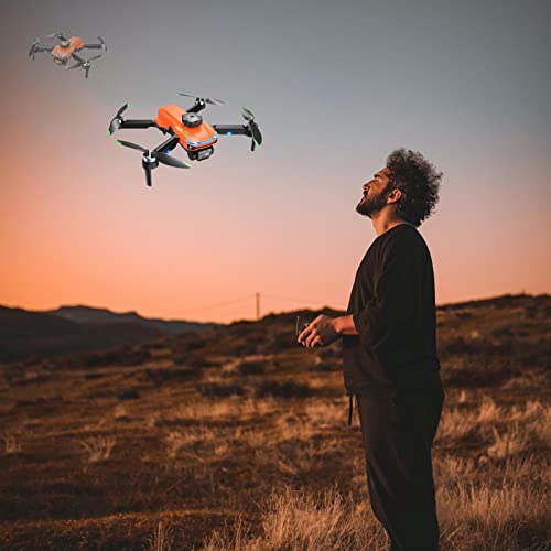 Drone com Câmera para Adultos - Dobrável Hobby RC Quadcopter Brinquedos - Quadcopter RC Helicóptero