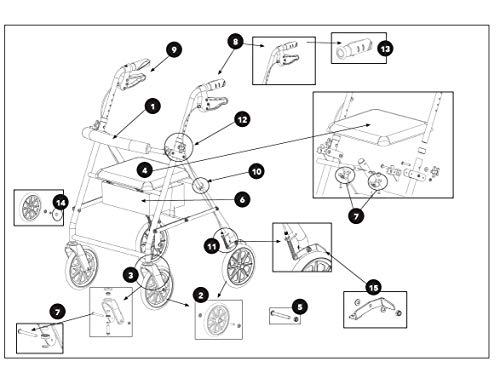 #3 - Front Fork Assembly for ProBasics 6