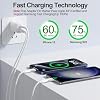 4Pack Upgraded Lightning to USB C Adapter for iPhone 17/16/15 Series,iPad Pro,Charging & Data Sync ONLY,Type C Charger Connector,for iPhone 17/16 Charger,17/16 Accessroies,Not for Audio