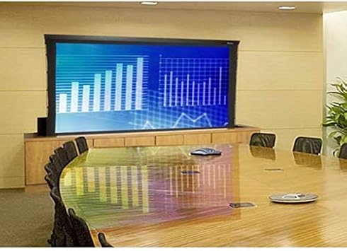 92 inch 16:9 Floor Rising Electric Anti Light Motorized Projection Screen for Short Throw Projector