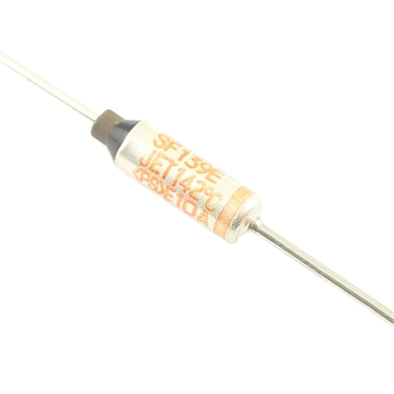 10pcs Thermal Fuse SF139E 142C 142 Degree TF Cutoff 10A 250V SF Temperature Axial Lead Links