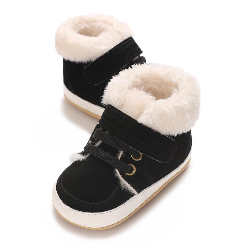 Sehfupoye Baby Winterstiefel mit weichem Fellfutter,...