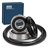 XiKe 4036ER2004A, 4036ER4001B, 4280FR4048E and 4280FR4048L Front Load Washer Tub Bearings and Seal Kit, Compatible with LG MAP61913708, 4434ER0002D and Others.
