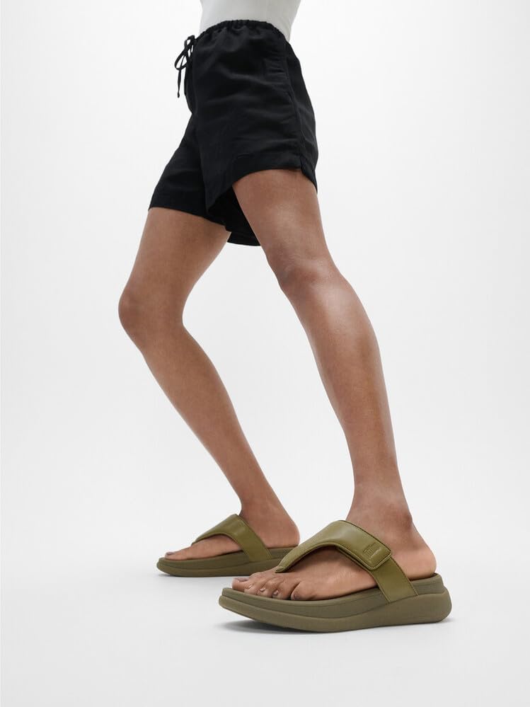 Image of FitFlop F-Mode Go Adjustable Toe-Post Sandals