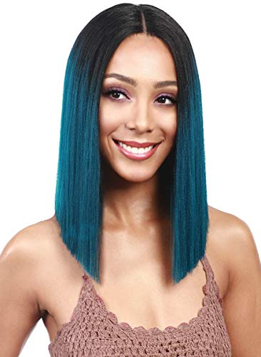 BOBBI BOSS LACE FRONT PREMIUM SYNTHETIC WIG-MLF136 YARA #TT1B/DTEAL