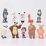 【Tamaño】 Estas divertidas figuras miden entre 4 y 6 cm de altura. Decora el pastel de cumpleaños de tus hijos con estos adornos para tartas de personajes de dibujos animados. Les dará a tus hijos una fiesta inolvidable.
