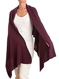 schal bordeaux gelb Stola aus Kaschmir-Gemisch Dalle Piane Cashmere - Stola aus Kaschmir-Gemisch - für Damen, Farbe: Bordeaux, Einheitsgröße