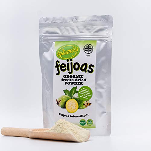 New Zealand Organic Freeze-Dried Feijoa Pineapple Guava Powder Gluten-Free - | 100g | 3.5oz