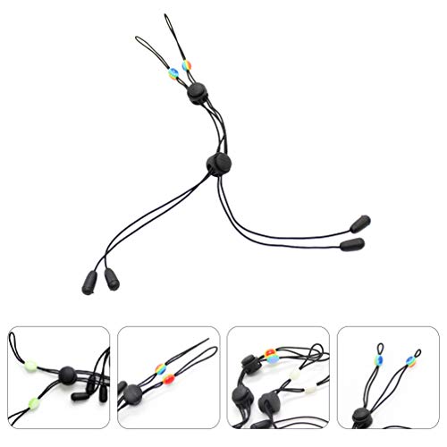 2 pares de anéis de mamilo ajustáveis sem perfuração da Exceart, grampos de mamilo, correntes corpor