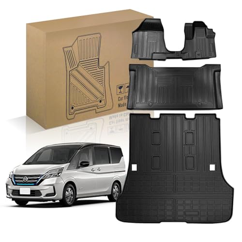 BIGKON �t���A�}�b�g+���Q�b�W�}�b�b�g �K���Ή��j�b�T�� �Z���i C27 E-POWER��p 2016�N8���`2022�N(H28.5-R4) TPE�f�� 3D���̍\�� �S�V��d�l �h�� ���ȒP ����~��/�ω��@�\�t�� ���YSERENA C27 �t��