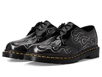 Dr. Martens Unisex 1461 Inferno 3 Eye Shoes, Silver Arcadia Leather, UK 7/US M8W9