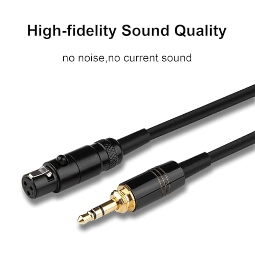 Cable de audio auxiliar 4.6-13.4 FT con adaptador 6.35mm miniatura 4