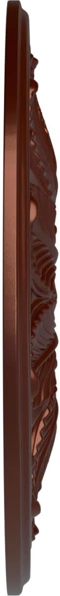 Ekena Millwork CM22BOACS 22 5/8 OD x 1 3/4 P Bordeaux Ceiling Medallion (fits Canopies up to 3 1/4), Antique Copper