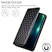 BAILI Funda Zenfone 8, Cuero Billetera Flip Protectora Carcasa, Case Magnético para...