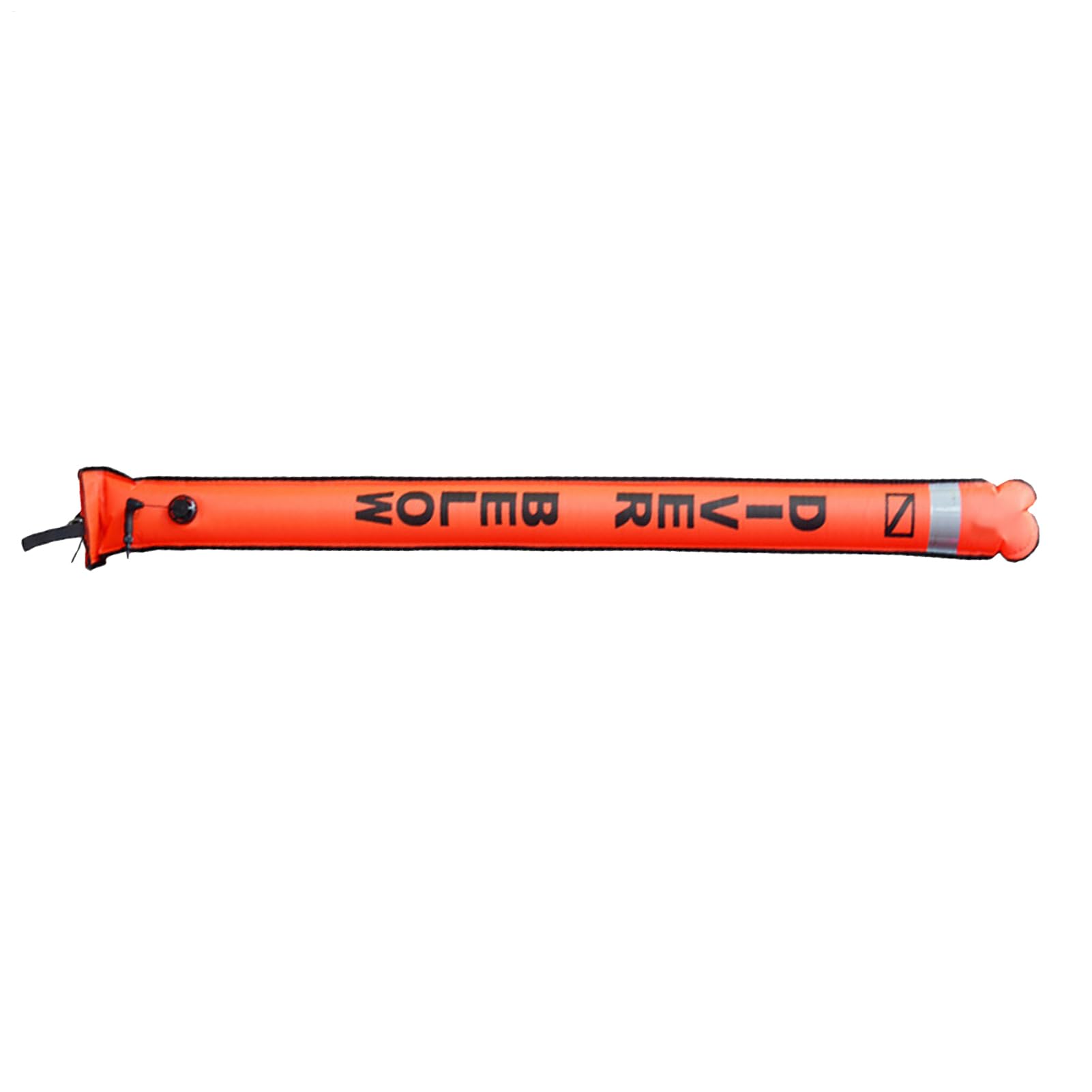 Boyas de señalización para buceo, boya de buceo, tubo de bandera baja, tubo de señalización de buceo inflable de alta visibilidad, flotador reflectante de seguridad para buceo
