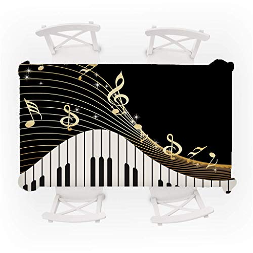 TAOtTAO Nappe Motif Piano Musique Housse Cover