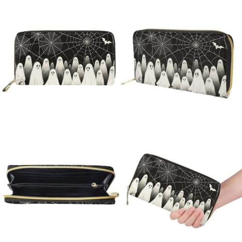 Image of HUGS IDEA Leather Purses and Handbag for Women Bucket Bag with Wrist Wallet 2 Packs
