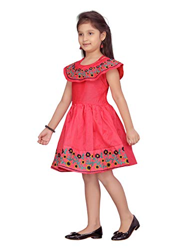 Image of Aarika Girls Gajri Colour Dress