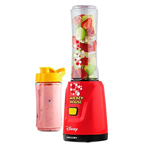 Liquidificador Individual Mickey Mouse 350W 220V, Mallory B91201692, Vermelho, Mallory, B9