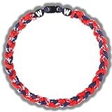 Willtok 18inch HIGH-END Baseball Necklaces Muti-Color for Pick, Lab Tested, Gifts for Baseball Funs, 2025 New w/Tornado Fashion 3D Braided Design