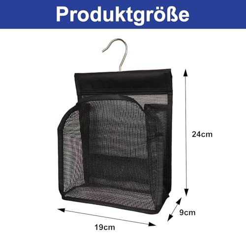 Wäscheklammerbeutel zum Aufhängen Klammerbeutel für Wäscheklammern Einfacher Aufhängehaken zur Aufbewahrung von Wäscheklammern Wiederverwendbarer Wäscheklammerbeutel Wäschesack für Haus und Garten