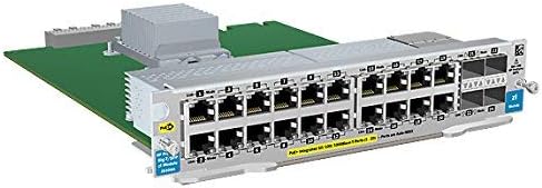HP 8800 20-port 10/100/1000 Ethernet Electrical Interface Module (JC135B) (Renewed)